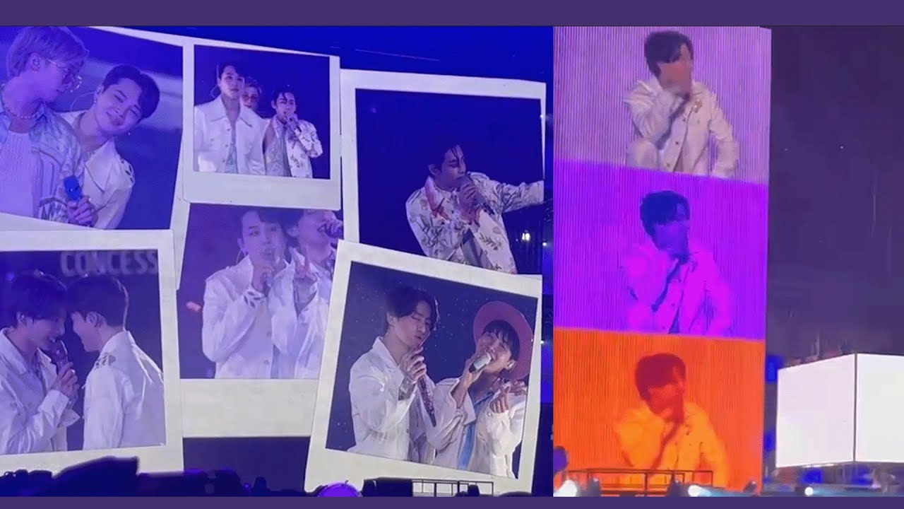 BTS Permission to Dance Day 4 Las Vegas Nevada | Life Goes On & Boy with Luv | Fan Cam Live Close Up