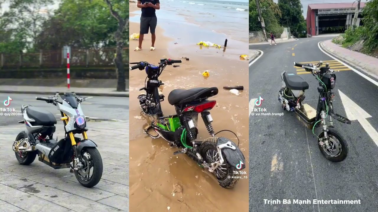 || TIk Tok Xe Độ || Tổng hợp những chiếc xe điện độ đẹp trên Tik Tok [Trịnh Bá Mạnh Entertainment]