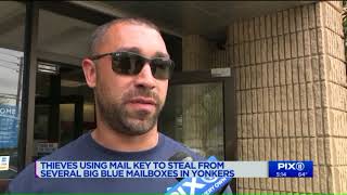 Thieves with post office key targeting mailboxes in Yonkers
