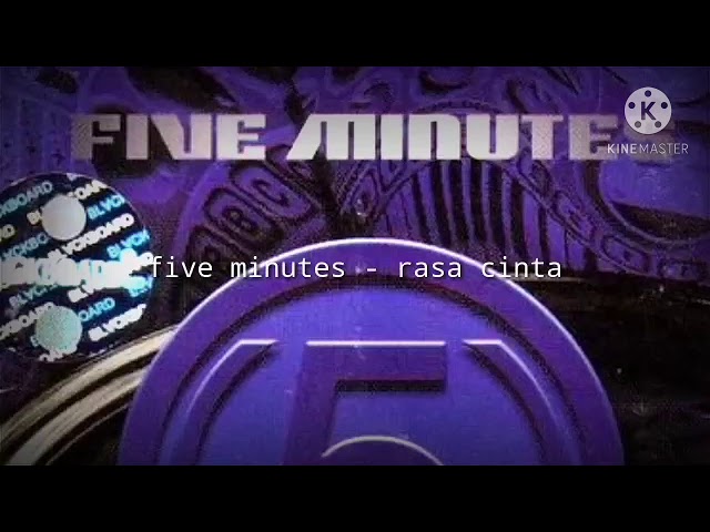 Five minutes_ rasa cinta [ karaoke ] class=