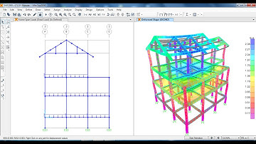 SAP2000-Villa Project Assign Loads and Support Conditions