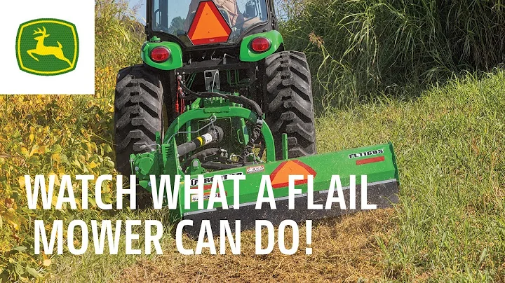 Watch what a flail mower can do | John Deere Tips Notebook