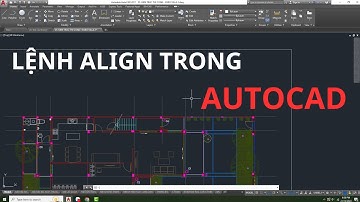 Lệnh Align cực hay trong Autocad #shorts
