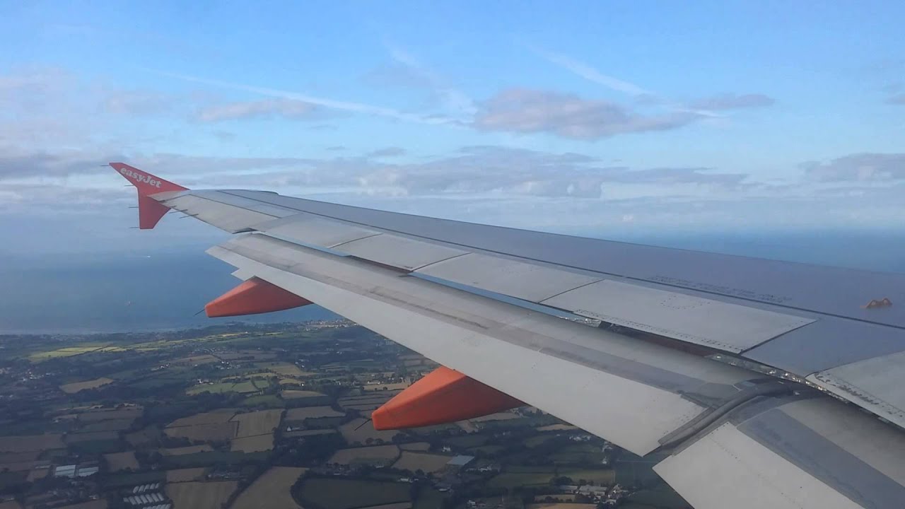Easyjet A319 Jersey Landing - YouTube