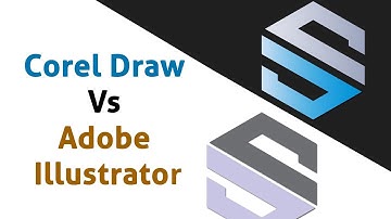 coreldraw vs Adobe illustrator. Same symbol design.
