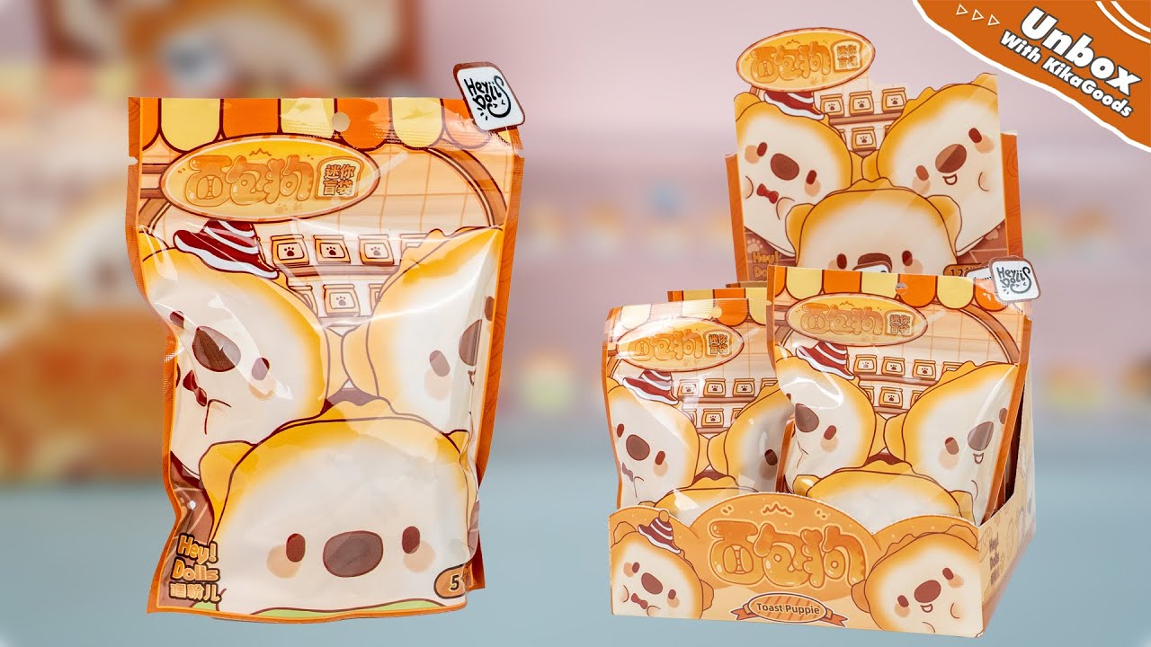 Unboxing Toast Puppie Mini Blind Bag 