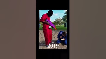 Evolution Of Dalgona Candy From Squid Game | #evolution #sugarhoneycomb  #squidgame #shorts