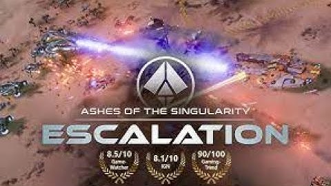 Checking out this futuristic RTS!--"Ashes of the Singularity--Escalation" (GamePass)