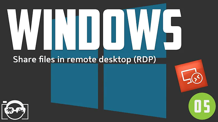 Windows 10 - Share files over remote desktop - Windows 10 - Remote Desktop Protocol (RDP)