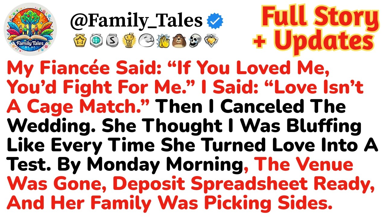 My Fiancée Said: “If You Loved Me, You’d Fight For Me.” I Said: “Love Isn’t A Cage Match.”