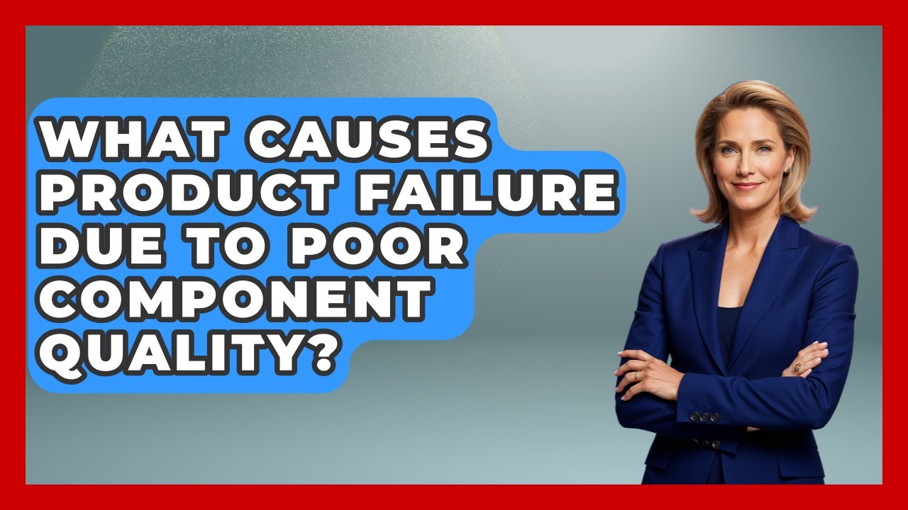 What Causes Product Failure Due To Poor Component Quality? - How Things Break