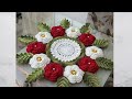 crochet tutorial tapete carpeta navidad 2020 how to