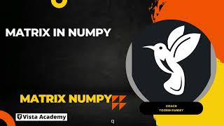 Python Data Analytics: Arrays And Matrices With NumPy