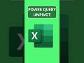 Uncover Power Query Unpivot Secret