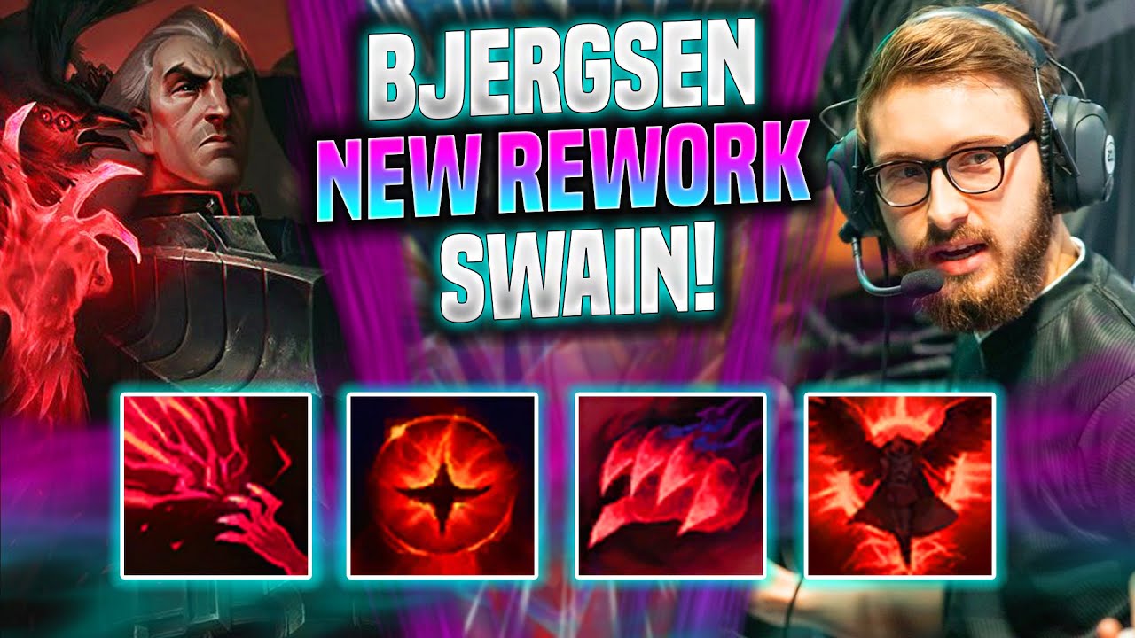 BJERSEN IS A GOD WITH SWAIN NEW REWORK! - TL Bjergsen Plays Swain Mid vs Ahri! | Season 2022