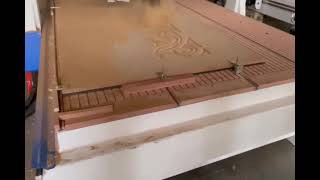 SUNTEC ST-2030 side drilling making hole atc wood panel wood door with 3d rotary making