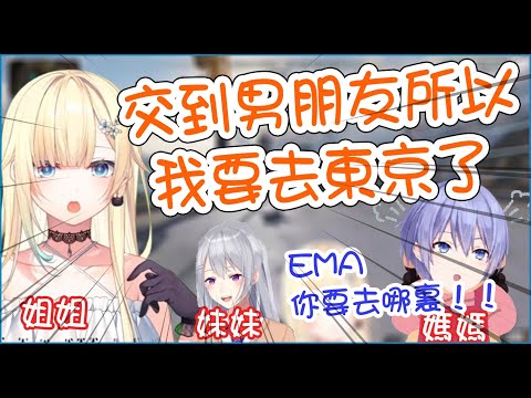 【Vspo翻譯】更年期的Reid媽媽與叛逆期的Ema與Deron姐妹【藍沢エマ/白雪レイド/樋口楓】