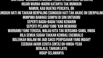 Karaoke teddy adhitya ( tak kan berpaling) 