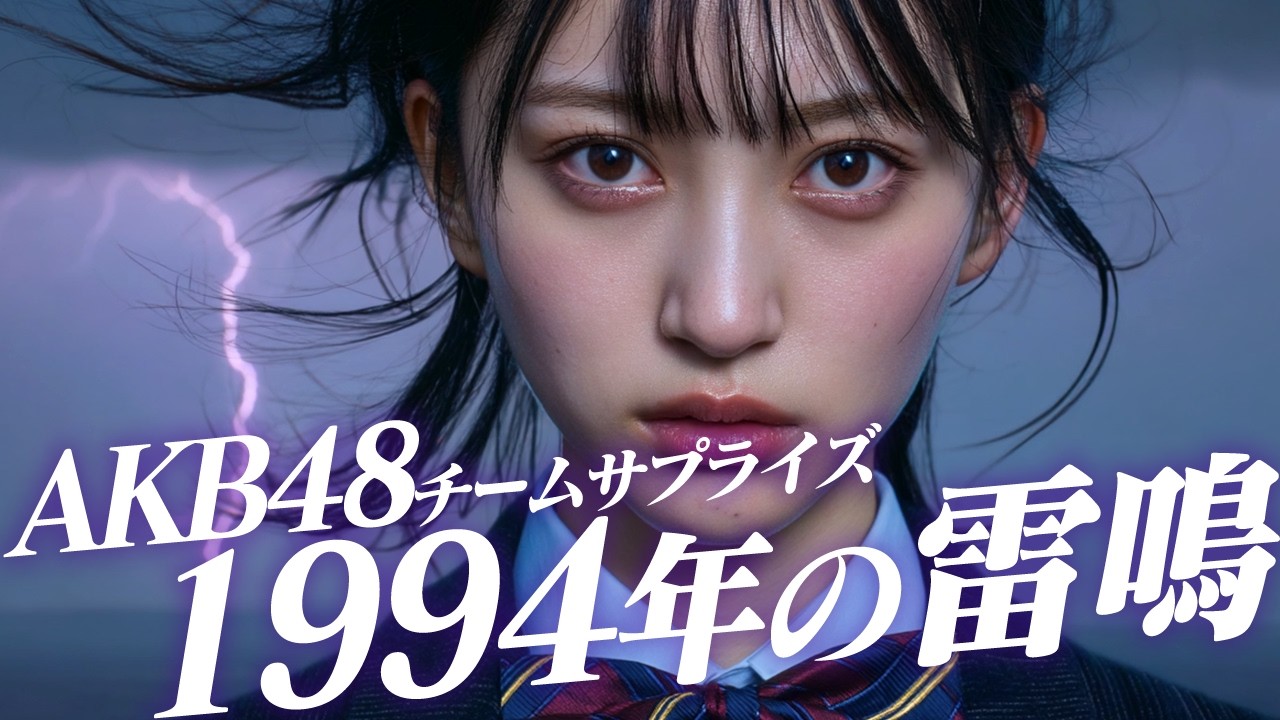 もしもAKB48チームサプライズ『1994年の雷鳴』をガールズロックにアレンジしたら