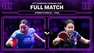 FULL MATCH | Miwa Harimoto vs Chen Xingtong | WS Final | #WTTYokohama 2026