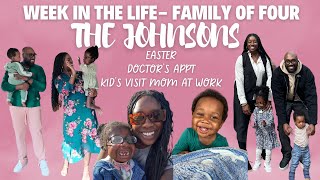 VISIT MOMMY AT WORK| FAMILY OF FOUR| WEEK IN THE LIFE| EASTER | by Falesha A. Johnson 11,094 views 3 weeks ago 20 minutes