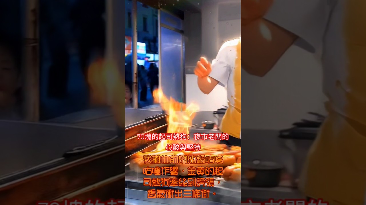 夜市70元起司熱狗：小老闆的酸甜人生