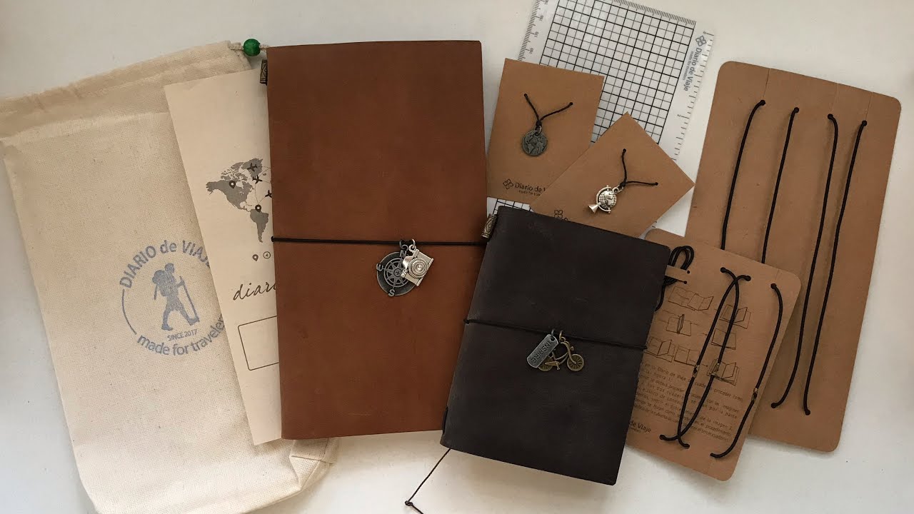 UNBOXING DIARIOS DE VIAJE 🧳📓