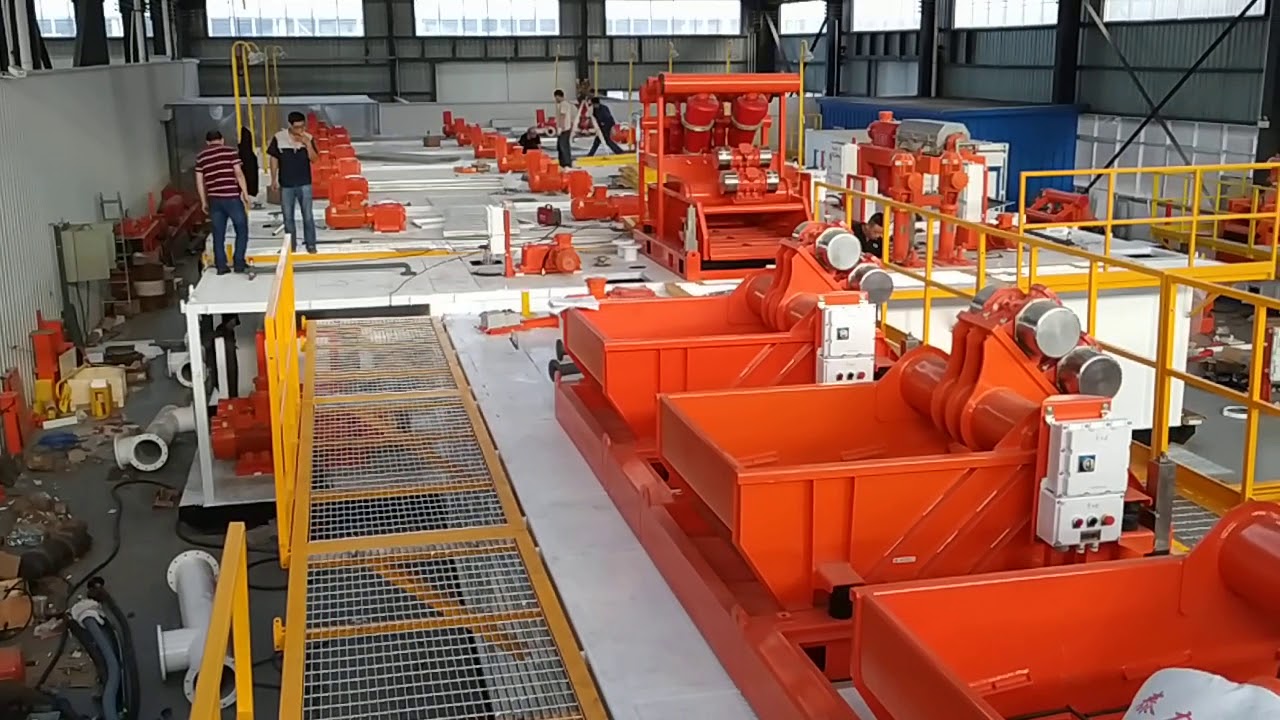 kes solid control equipment,kes mud cleaner and mud recycling