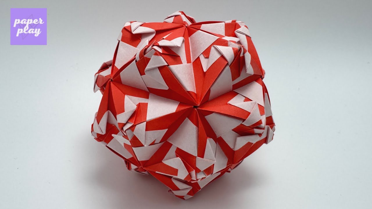 Модульное оригами № 203 – Модульная геометрия оригами | Модульное оригами многогранника