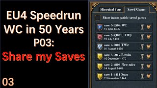 Share my Saves. EU4 Speedrun. World Conquest in 50 Years - P03