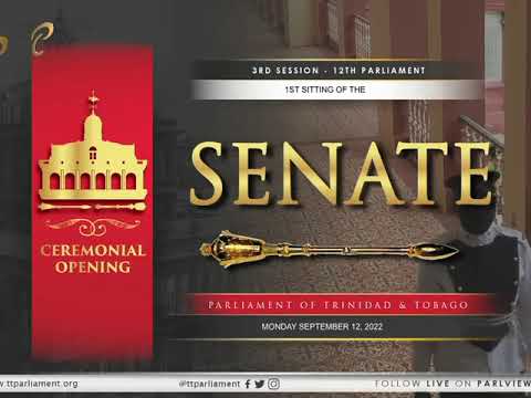 1st Sitting of the Senate (Part 2) - 3rd Session - September 12, 2022