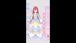 🎉Vlinder Princess Dress up game🎇 #shorts screenshot 5