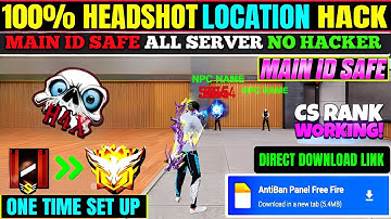 Drag Headshot + Npc Name File OB49 Update Config File Free Fire Headshot Config File OB49 Update