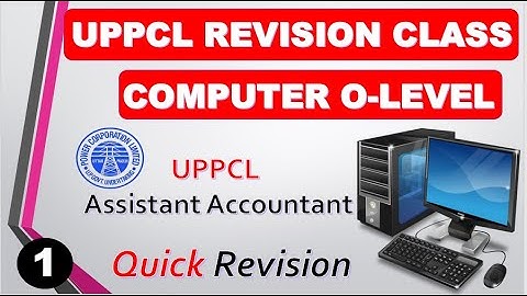 UPPCL Computer O level | Internet Technology & Web design | UPPCL AA 2021