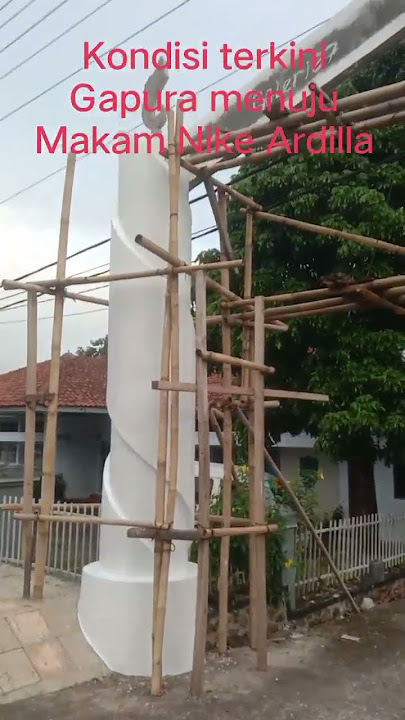 KONDISI TERKINI GAPURA MENUJU MAKAM NIKE ARDILA JUNI 2025 #feedshorts