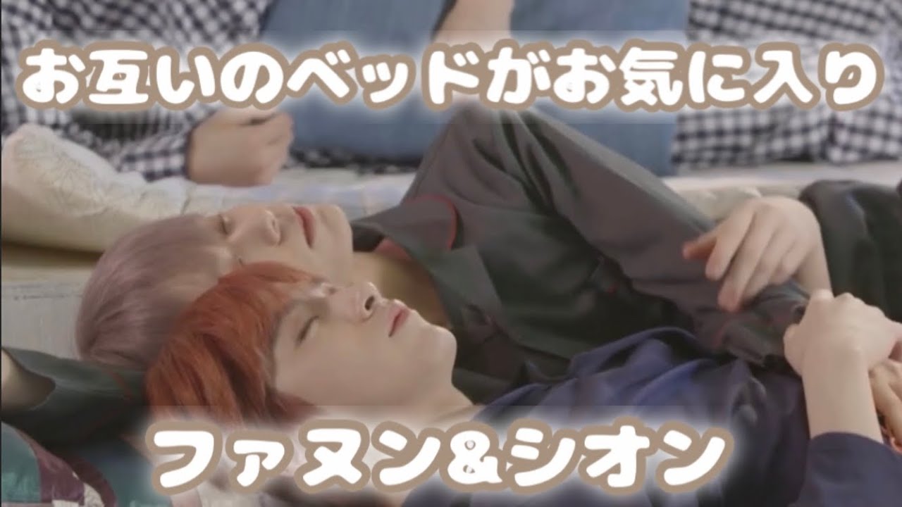 [日本語字幕]お互いのベッドで寝るのが日常のファヌンとシオン
