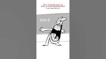 Math Teacher Be Like 😤 (Animation Meme) #shorts