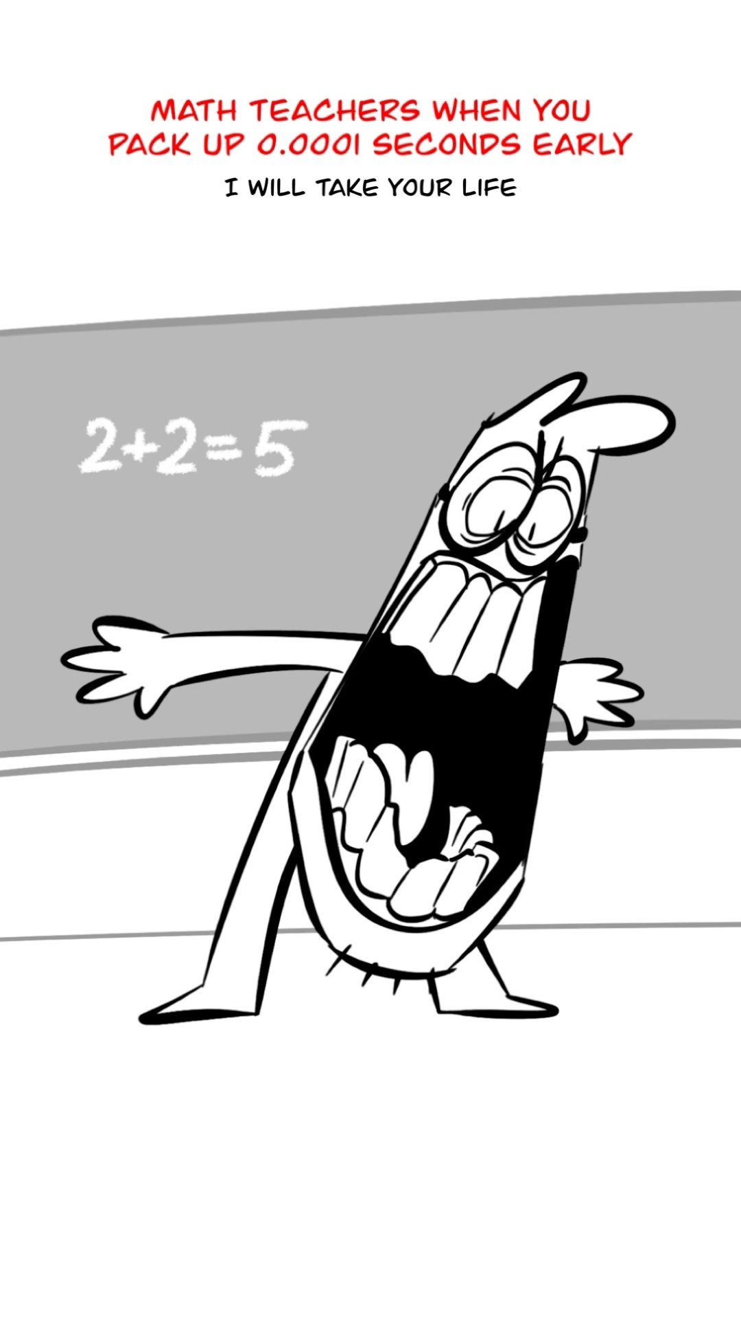 Math Teacher Be Like ? (Animation Meme) #shorts