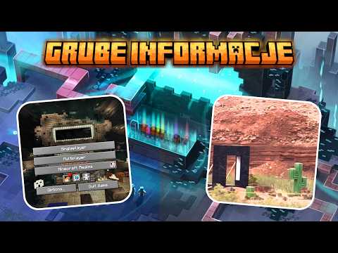 GRUBO! Mojang POTWIERDZA Wymiar w Świecie Minecrafta! + Badlands Update? (731/943)