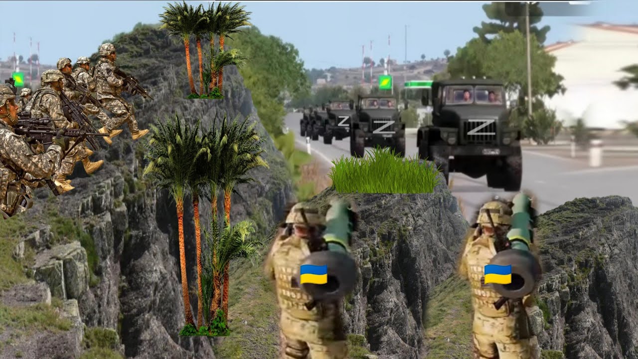 DRAMATIC, Ukrainian javelins thwart massive deployment of Russian