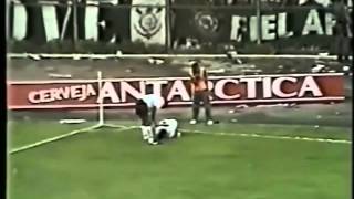 GOLAÇO Marcelinho carioca contra o palmeiras do meio de campo