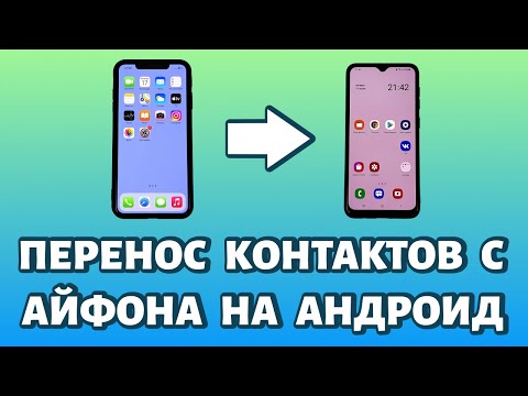 Как перенести контакты с Айфона на Андроид: Samsung, Xiaomi, Honor, Huawei