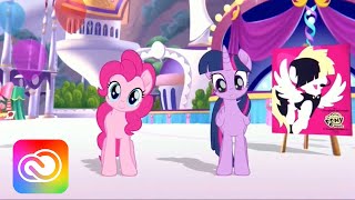 Pony Power: Movie Marketing using Adobe Character Animator (NAB Show 2018) | Adobe Creative Cloud screenshot 1