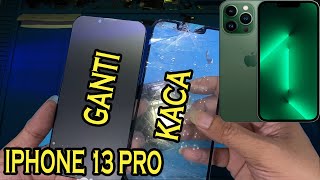 Kaca retak?? sebelum ganti LCD coba lihat ini !! iPhone 13 Pro Repair broken glass indonesia