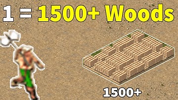 1 Woodcutter = 1500+ Woods Stronghold Crusader | Stronghold Crusader 1500+ Woods