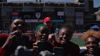 PENN RELAYS DAY 2 HIGHLIGHT - 43.18 4x100 WOAH