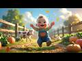 14 Baby’s Happy Harvest Farm Fun 🚜🌽 | Learn Farm Animals &amp; Vegetables for Kids | Fun Preschool