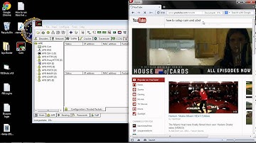 VM NoVa How To Setup Cain and Abel
