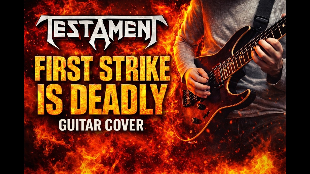 First Strike Is Deadly [2001] - Testament(Guitar Cover)