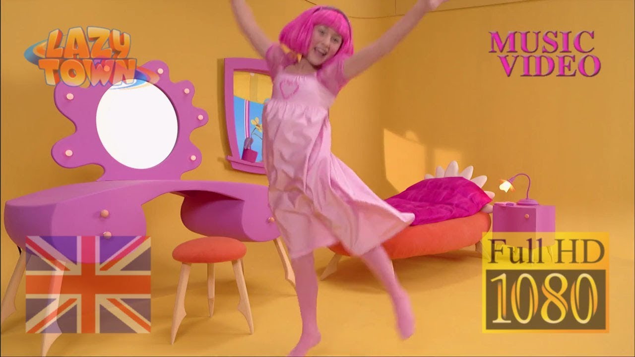 Lazytown Wake Up Music Video Full Hd 1080p Uk Youtube 